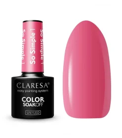 Esmalte semipermanente Soak off So Simple - 01>Claresa Hot