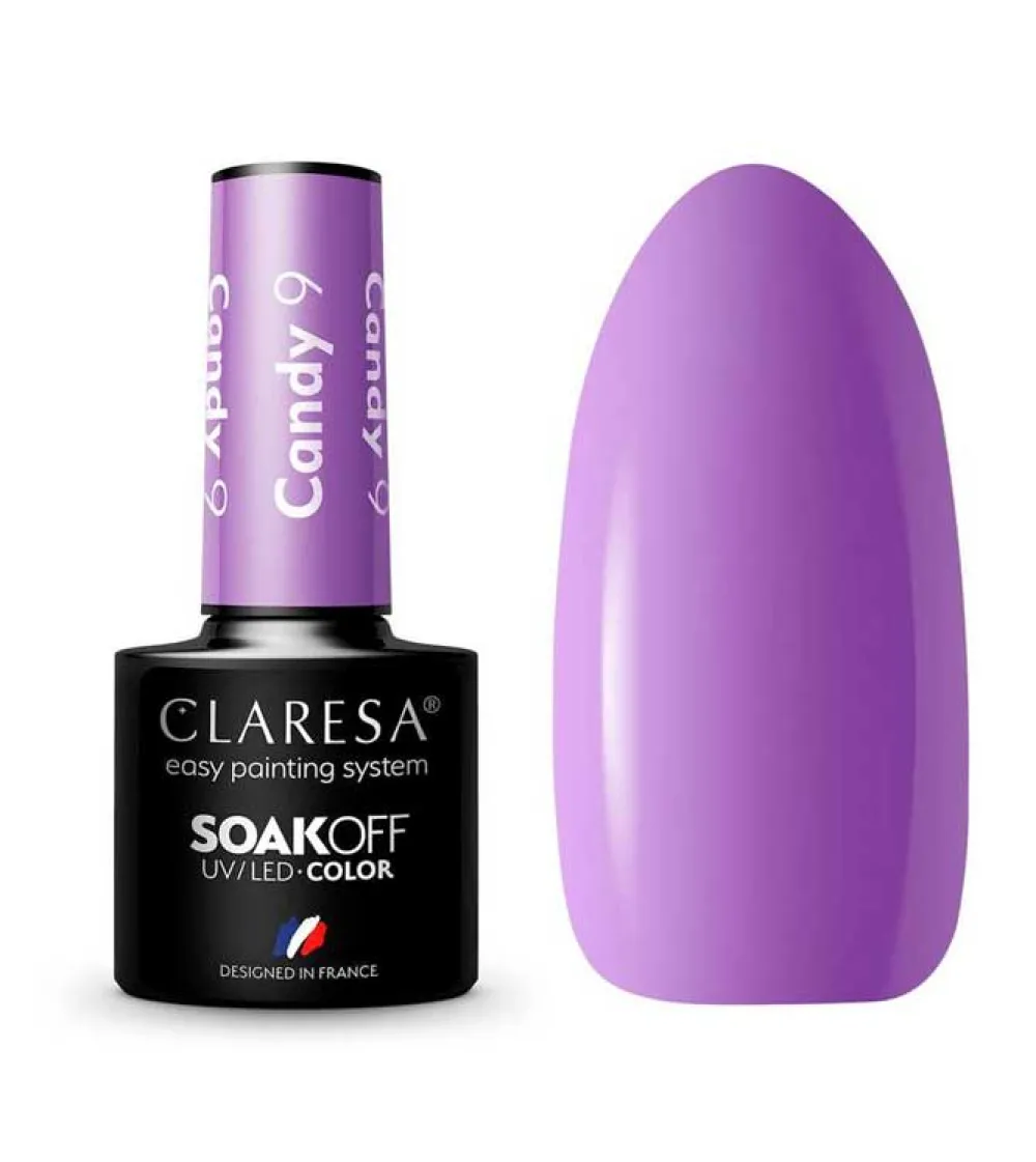 Esmalte semipermanente Soak off - 09: Candy>Claresa Hot