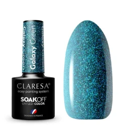 Esmalte semipermanente Soak off - Galaxy Green>Claresa Outlet