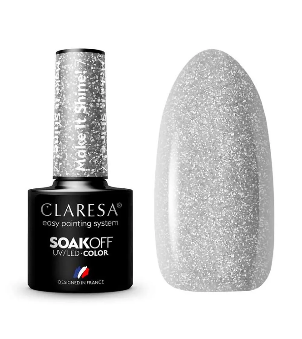 Esmalte semipermanente Soak off - 07: Make It Shine!>Claresa Hot