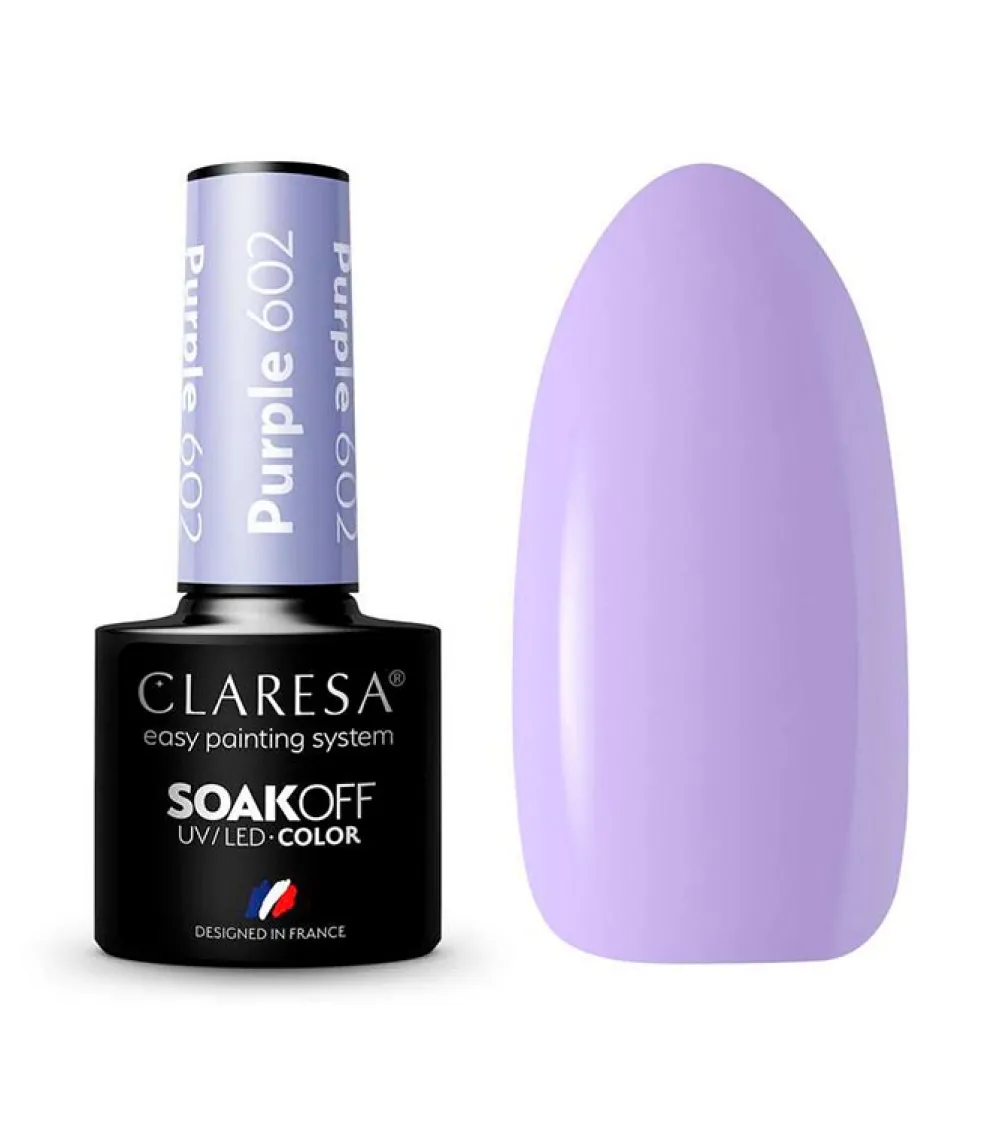 Esmalte semipermanente Soak off - 602: Purple>Claresa Sale