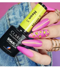 Esmalte semipermanente Soak off - 3: Neon>Claresa