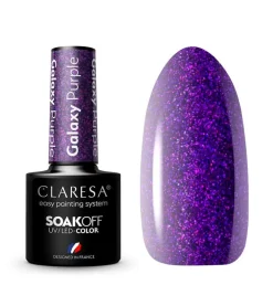 Esmalte semipermanente Soak off - Galaxy Purple>Claresa New