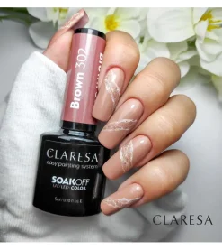 Esmalte semipermanente Soak off - 302: Brown>Claresa