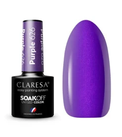 Esmalte semipermanente Soak off - 626: Purple>Claresa