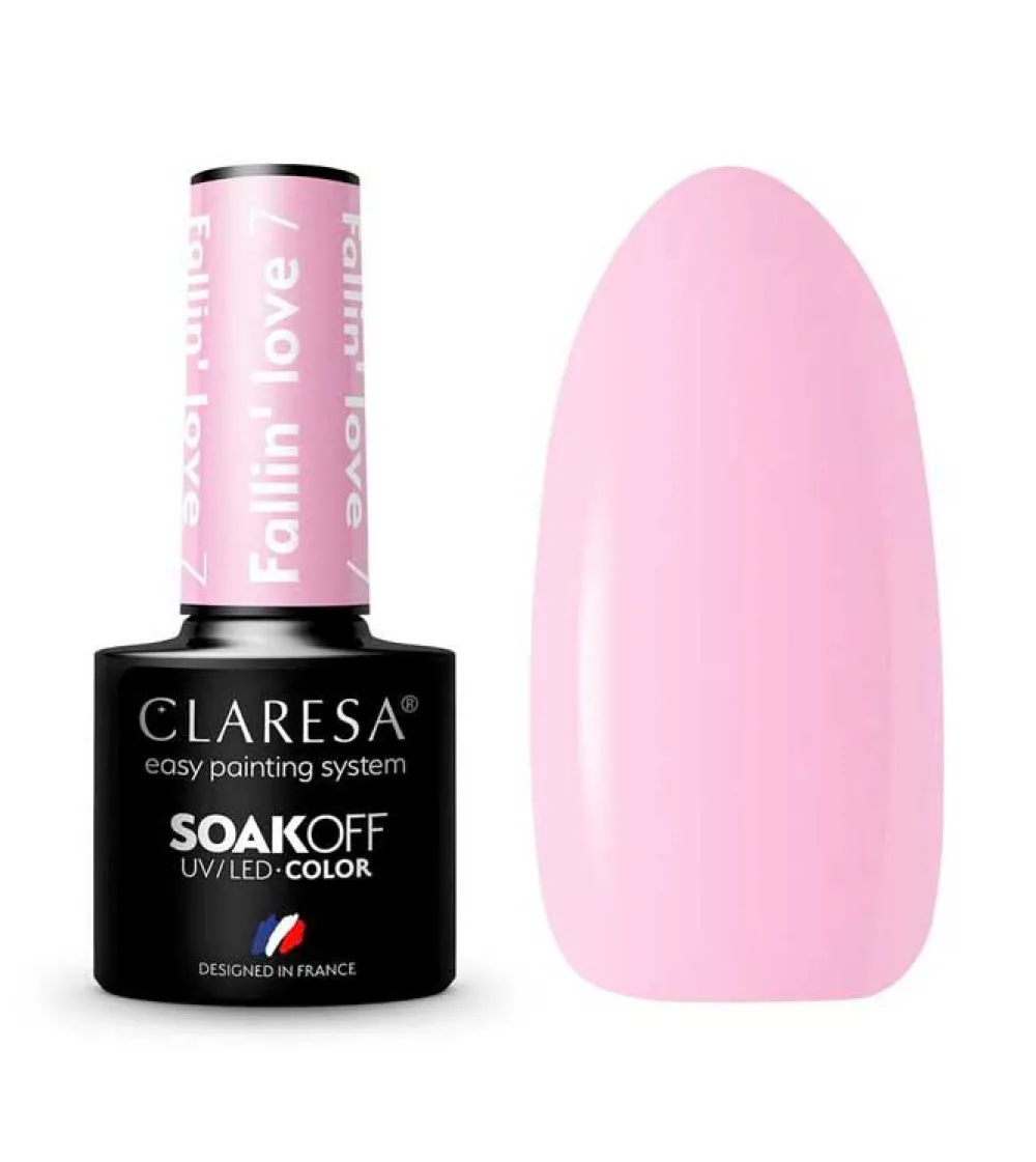 Esmalte semipermanente Soak off - 07: Fallin' Love>Claresa Online