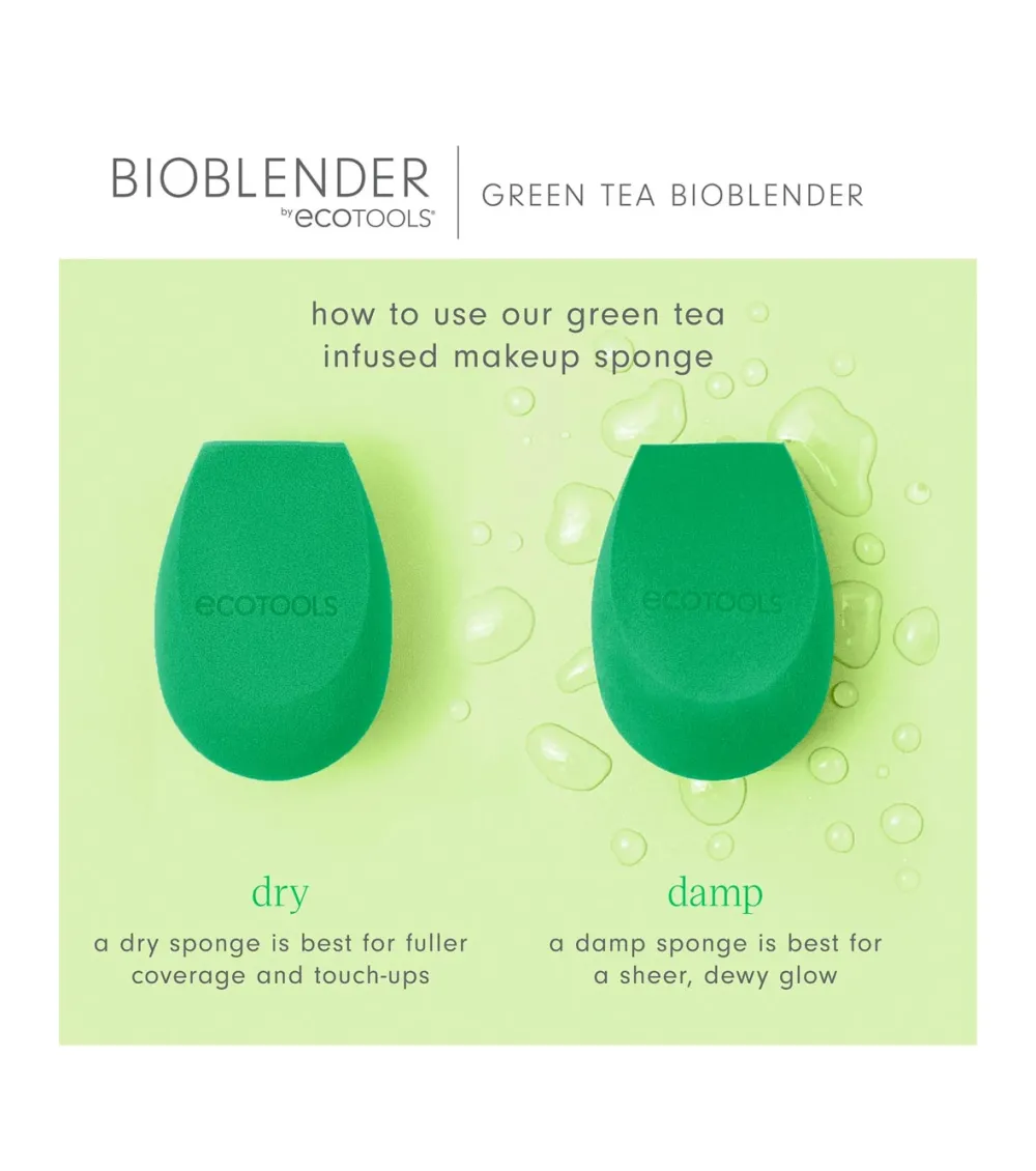 Esponja de maquillaje Green Tea Bioblender>Ecotools Sale