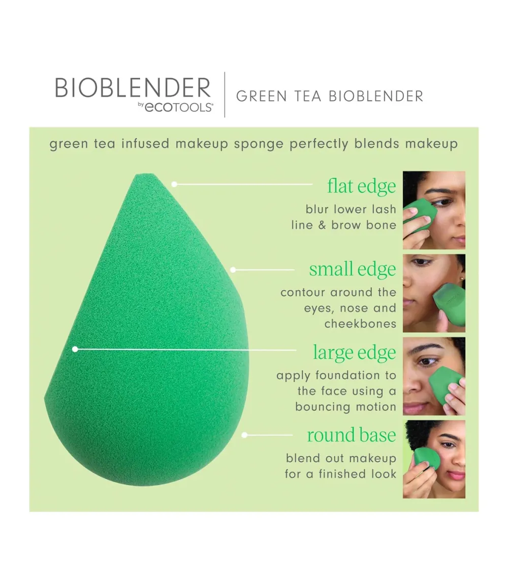 Esponja de maquillaje Green Tea Bioblender>Ecotools Sale