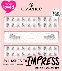 - Set de pestañas postizas 3x Lashes to Impress - 01: Hey Pretty Lashes!>essence Online