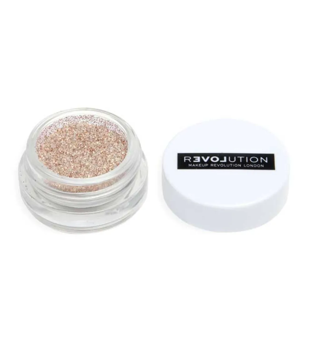 *Euphoric* - Glitter suelto iridiscente multiusos - Gold Star>Revolution Relove New