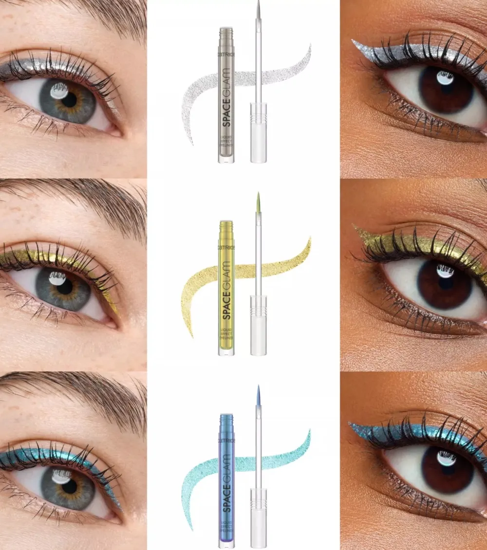Eyeliner Space Glam Liquid Effect - 020: Galactic Glitter>Catrice Discount