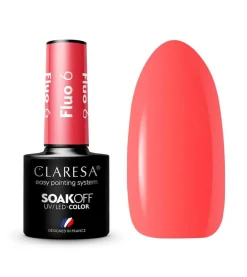 *Fluo* - Esmalte semipermanente Soak off - 06>Claresa New