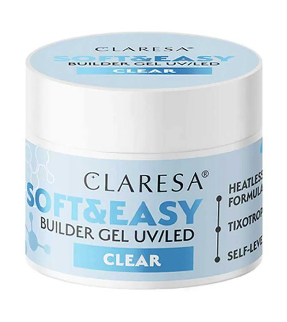 Gel constructor Soft & Easy - Clear - 90 g>Claresa Discount