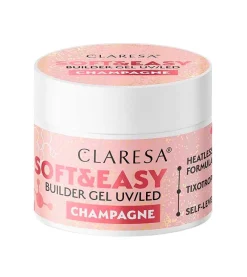 Gel constructor Soft & Easy - Champagne - 45 g>Claresa Clearance