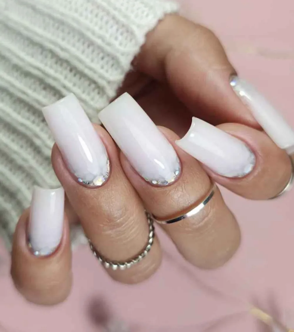 Gel de decoración de uñas Megastar - Silver Flicker>Claresa Sale