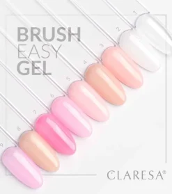 Gel de uñas semipermanente Brush Easy - 03>Claresa Hot