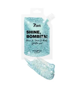 Glitter en gel para rostro, cabello y cuerpo Shine, Bombita! - 905: Brilliant Blue>7DAYS Best