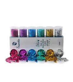 Glitter para rostro y cuerpo Chunky Mix - Laser>Superstar New
