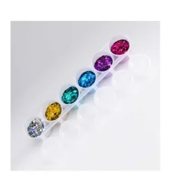 Glitter para rostro y cuerpo Chunky Mix - Laser><noscript><img width=