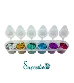 Glitter para rostro y cuerpo Chunky Mix - Laser><noscript><img width=