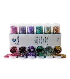 Glitter para rostro y cuerpo Chunky Mix - Crazy>Superstar Hot