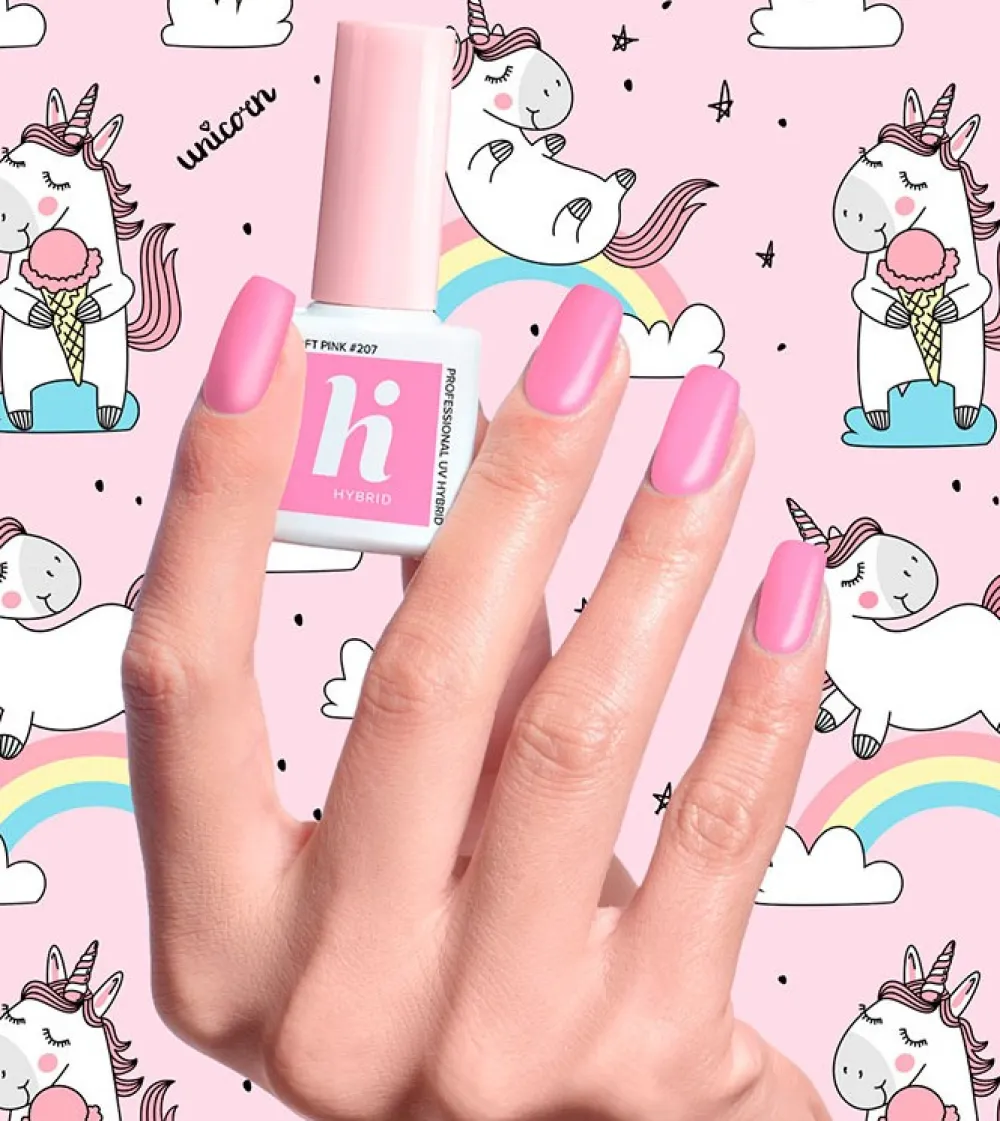 *Hi Unicorn* - Esmalte de uñas semipermanente - 207: Soft Pink>Hi Hybrid Online