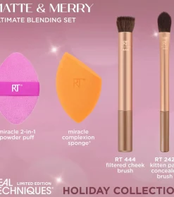 *Holidays 24* - Set de brochas + esponjas Matte & Merry><noscript><img width=