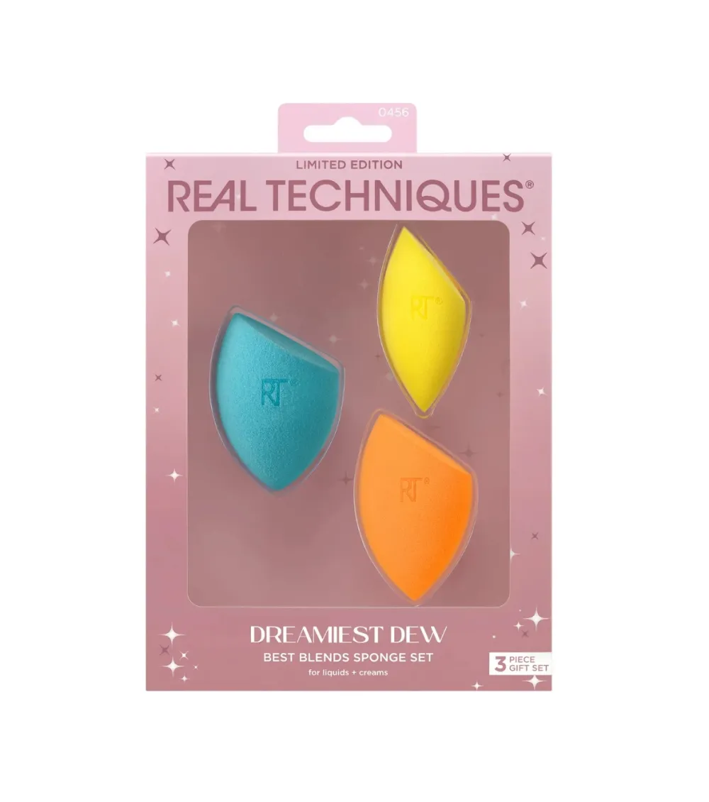 *Holidays 24* - Set de tres esponjas Dreamiest Dew>Real Techniques New