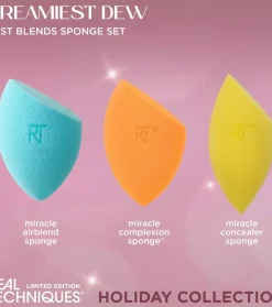 *Holidays 24* - Set de tres esponjas Dreamiest Dew>Real Techniques New