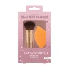 *Holidays 24* - Set mini brocha + esponja Glowstorm>Real Techniques Best