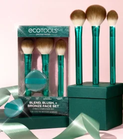 *Holidays* - Set de brochas Blend, Blush, + Bronze Face Set><noscript><img width=