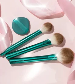 *Holidays* - Set de brochas Blend, Blush, + Bronze Face Set><noscript><img width=