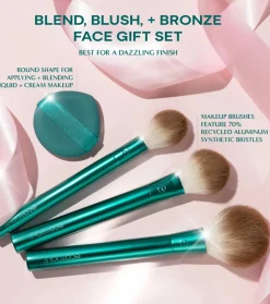 *Holidays* - Set de brochas Blend, Blush, + Bronze Face Set><noscript><img width=