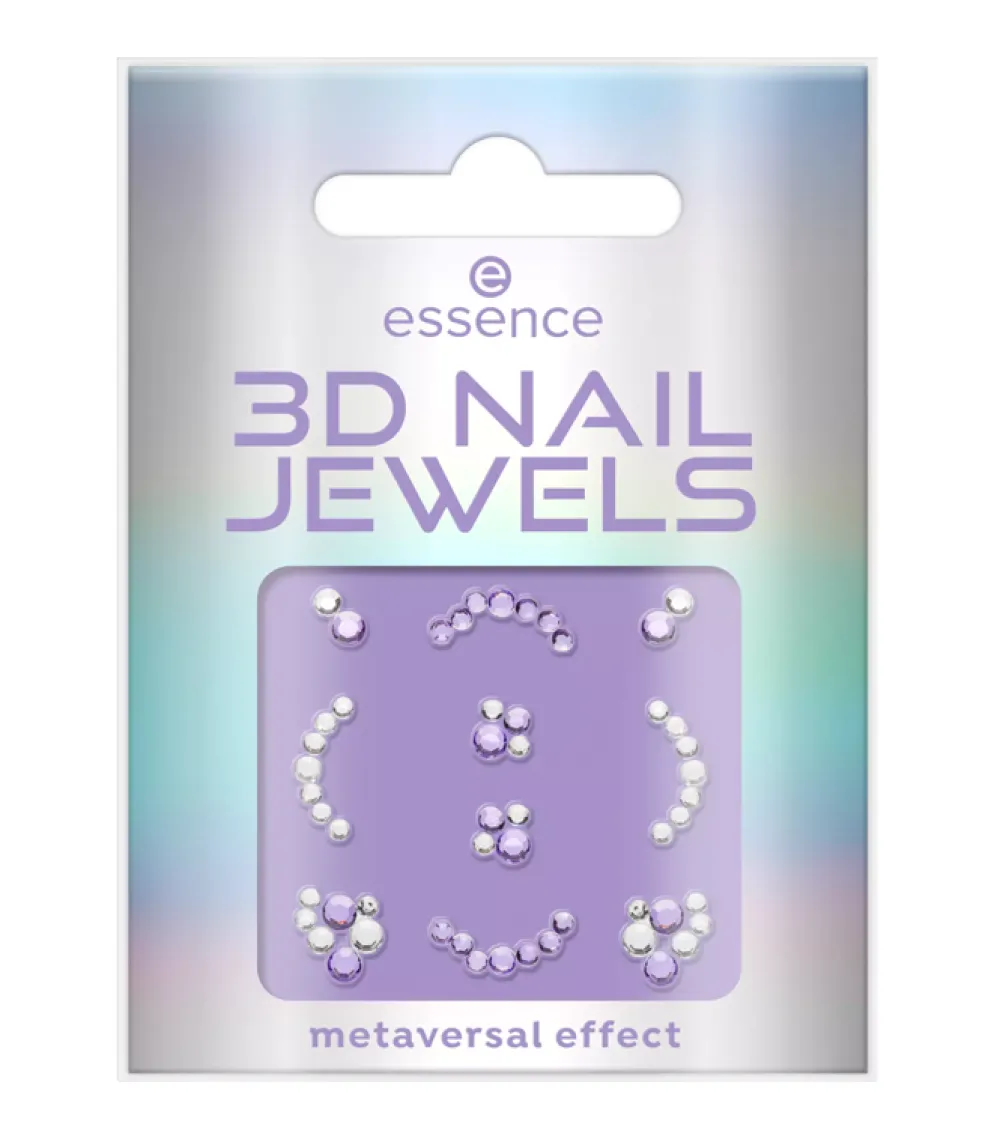 Joyas adhesivas para uñas en 3D - 01: Future Reality>essence Sale
