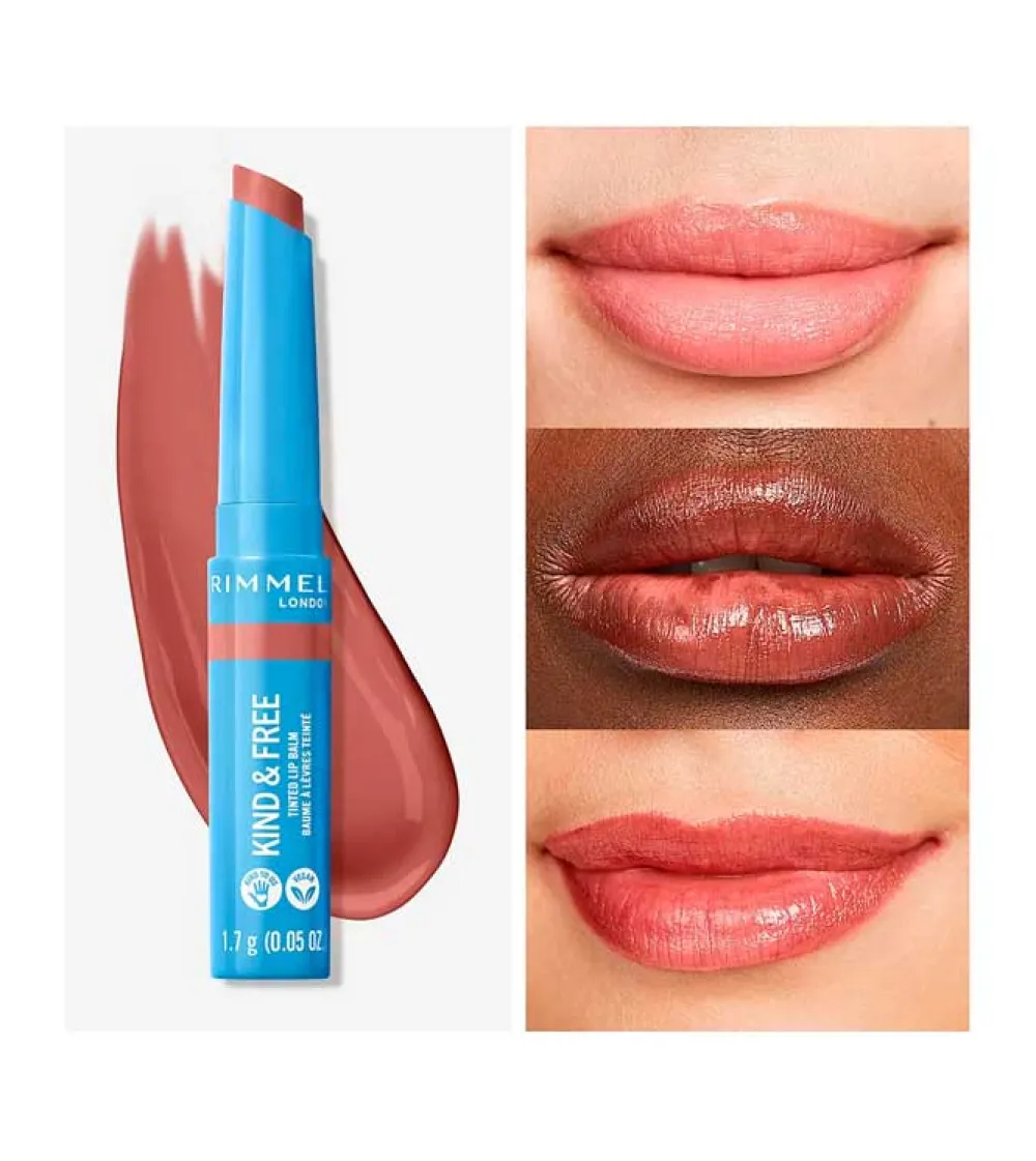 *Kind & Free* - Bálsamo labial Tinted Lip Balm - 02: Apricot beauty>Rimmel London Discount