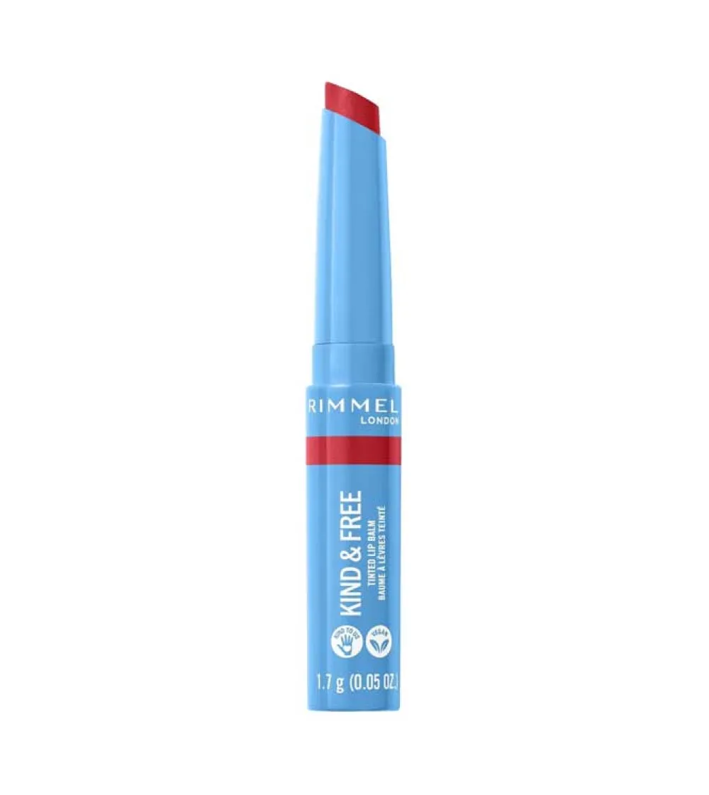*Kind & Free* - Bálsamo labial Tinted Lip Balm - 05: Turbo red>Rimmel London Online