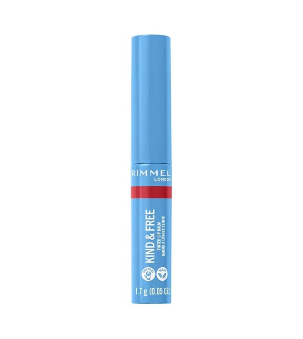 *Kind & Free* - Bálsamo labial Tinted Lip Balm - 05: Turbo red>Rimmel London Online