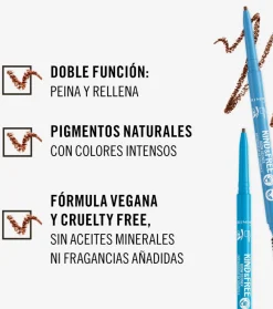 *Kind & Free* - Lápiz de cejas + cepillo para cejas - 002: Taupe><noscript><img width=