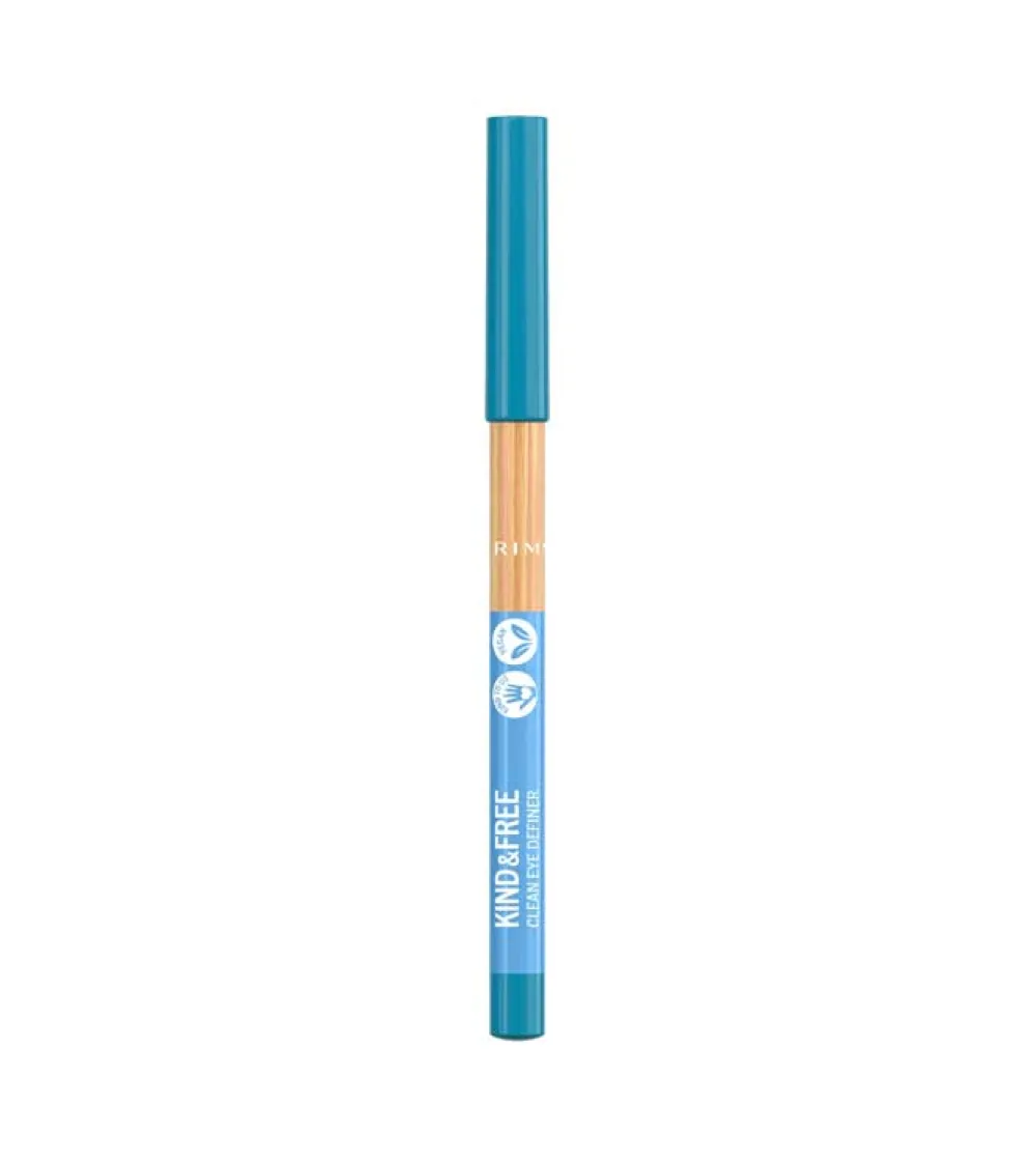 *Kind & Free* - Lápiz de ojos Clean Eye Definer - 06: Anime blue>Rimmel London Discount