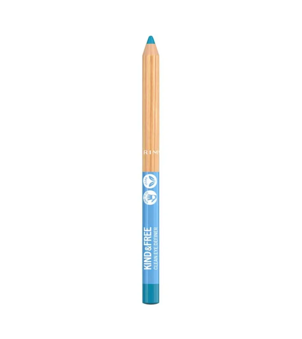 *Kind & Free* - Lápiz de ojos Clean Eye Definer - 06: Anime blue>Rimmel London Discount