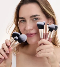 Kit neceser con 13 brochas Vegan Brushes><noscript><img width=