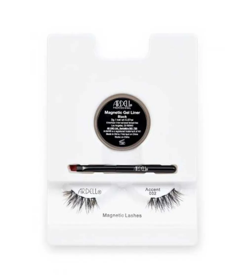 Kit pestañas postizas y delineador Magnetic Liner & Lash - Accent 002>Ardell
