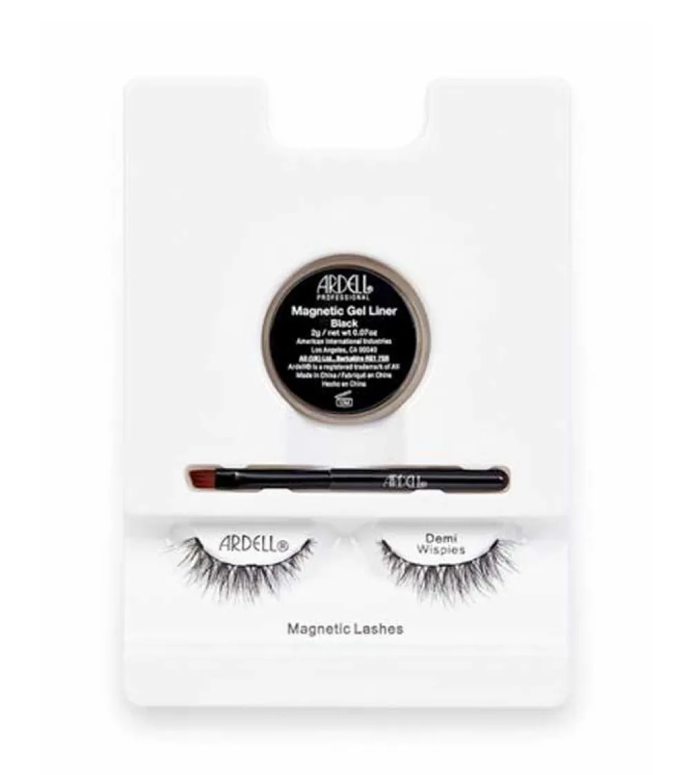 Kit pestañas postizas y delineador Magnetic Liner & Lash - Demi Wispies>Ardell Clearance