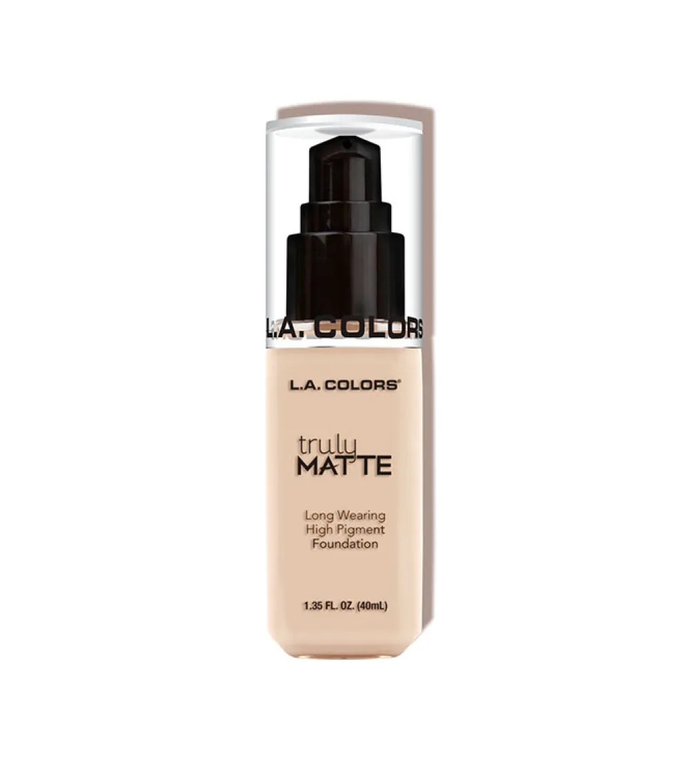 L.A Colors - Base de maquillaje Truly Matte - Porcelain>L.A. Colors Hot
