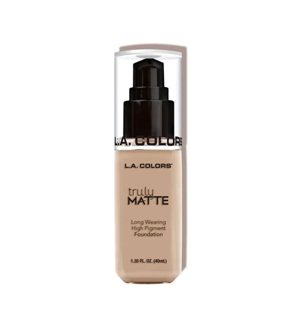 L.A Colors - Base de maquillaje Truly Matte - Natural>L.A. Colors Hot