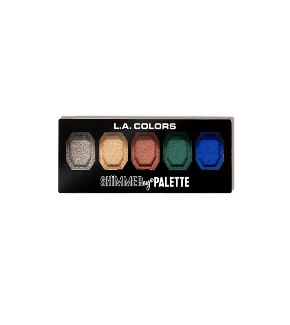 L.A Colors - *Shimmer eye* - Paleta de sombras de ojos: Be bright>L.A. Colors Hot