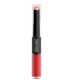 Labial líquido 2 pasos Infalible 24h - 501: Timeless Red>Loreal Paris Sale