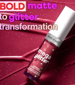 Labial líquido con shimmer Mega Glitter - Pink Future>Wet n Wild Outlet
