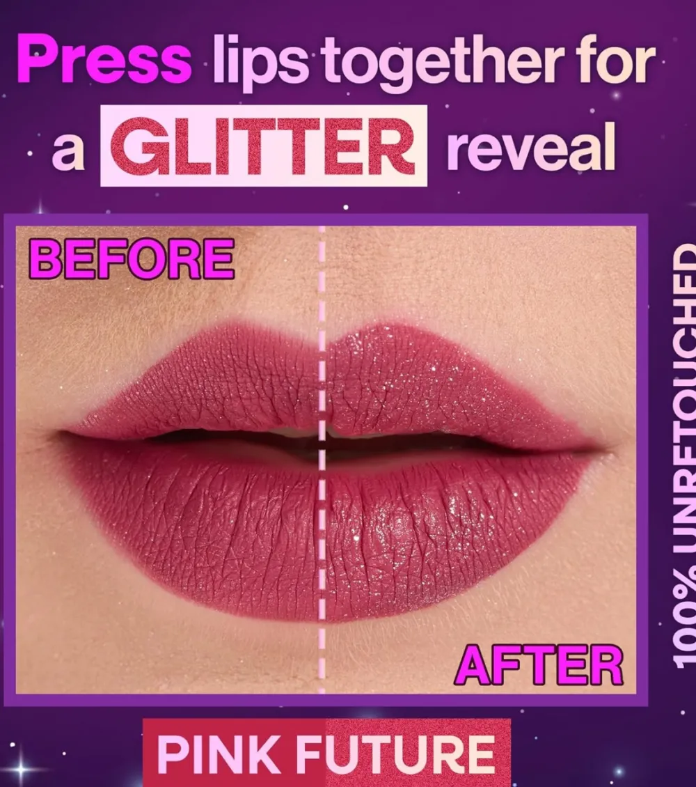 Labial líquido con shimmer Mega Glitter - Pink Future>Wet n Wild Outlet