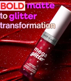 Labial líquido con shimmer Mega Glitter - New Soulmate>Wet n Wild Outlet